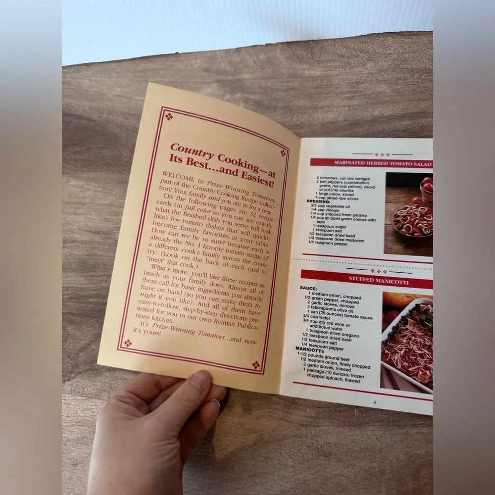 The Country Cooking Recipe Collection Prize-Winning Tomatoes